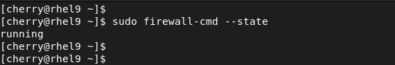 firewalld state
