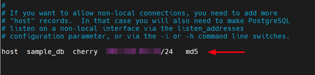 Configure allowed hosts