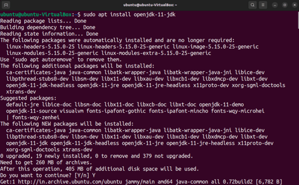 apt install upenjdk-11-jdk