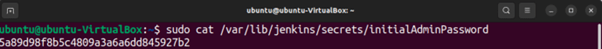 Get initial admin password for Jeknkins