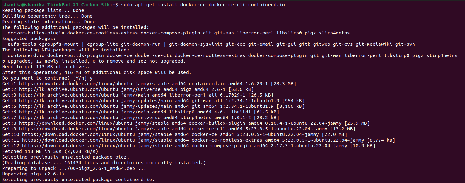 Install Docker