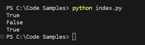 python user defined function example