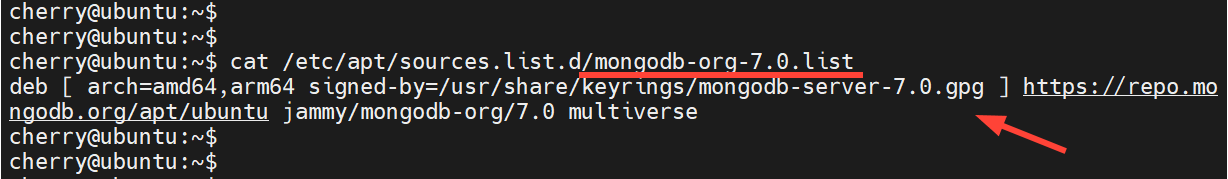 add mongodb repo