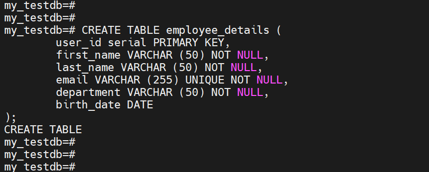 create-table-in-postgresql