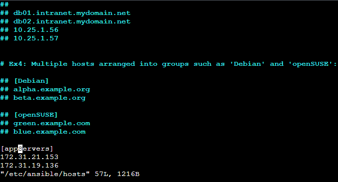 assign ip addresses to host machines