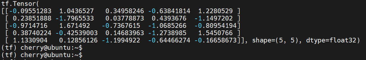 test-TensorFlow-installaton