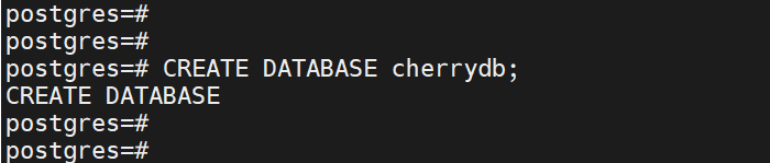 create-database-in-postgresql