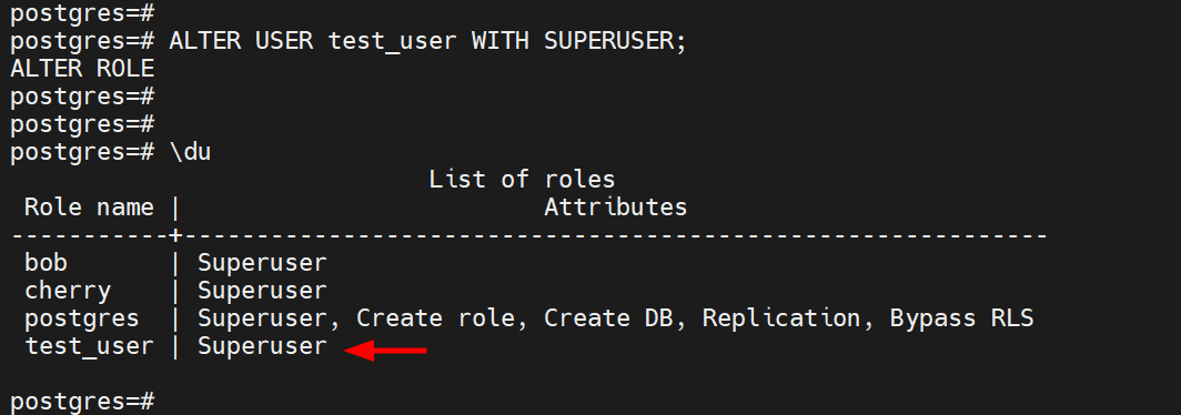 create-superuser-from-a-regular-user-in-postgresql