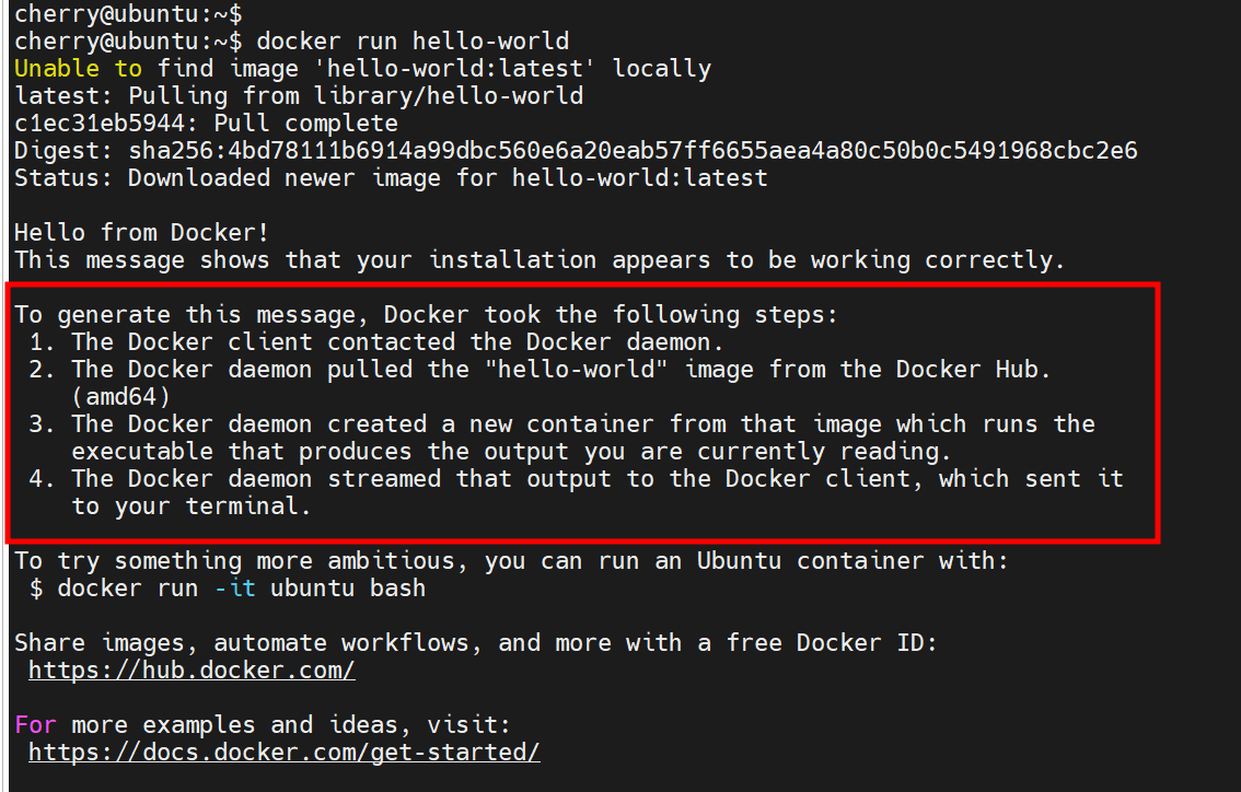 docker-run-hello-world