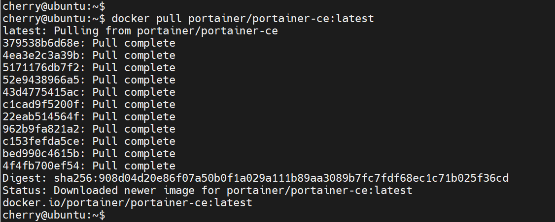 docker-pull-portaner-image--ubuntu-22.04