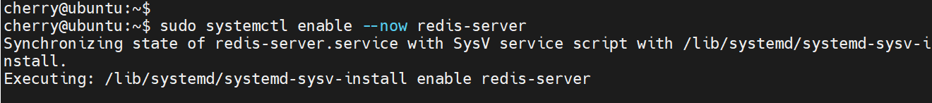 enable-redis-server