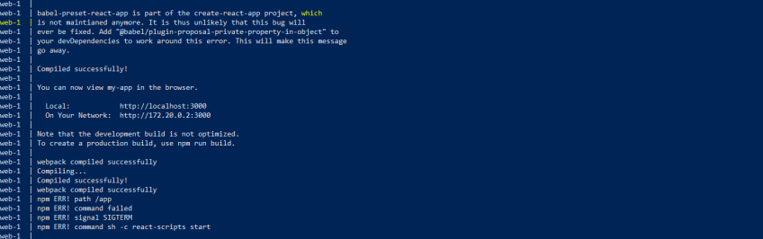Web service logs