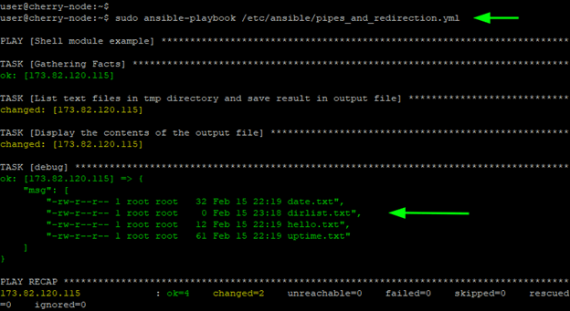 How to Run Remote Commands with Ansible Shell Module | Cherry Servers