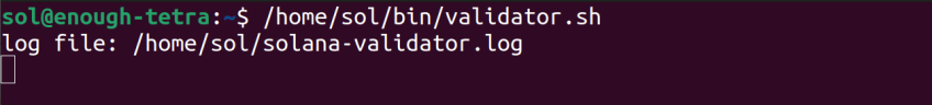 执行validator.sh脚本