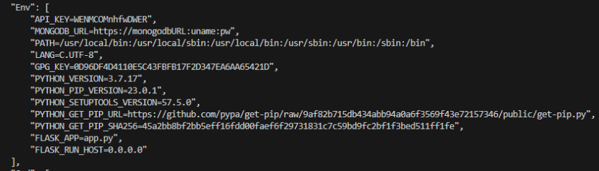 set environment variables - env 