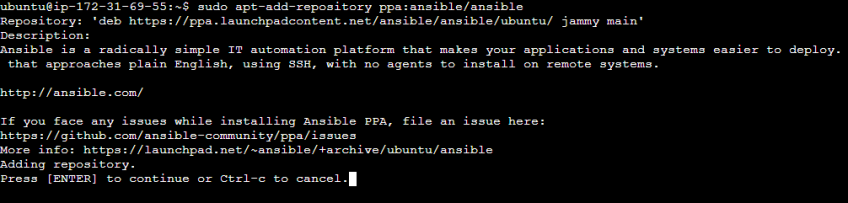 add the package archive