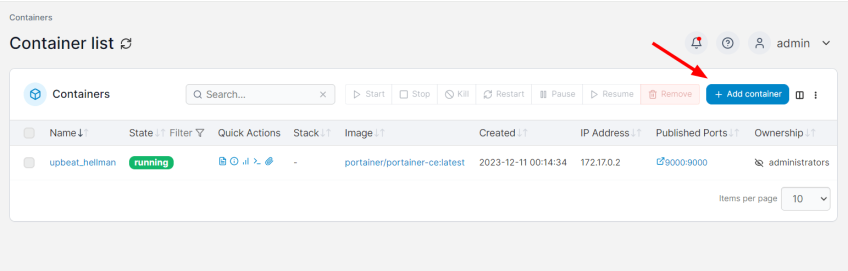 portainer-container-list-add-container