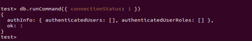Check mongodb connection