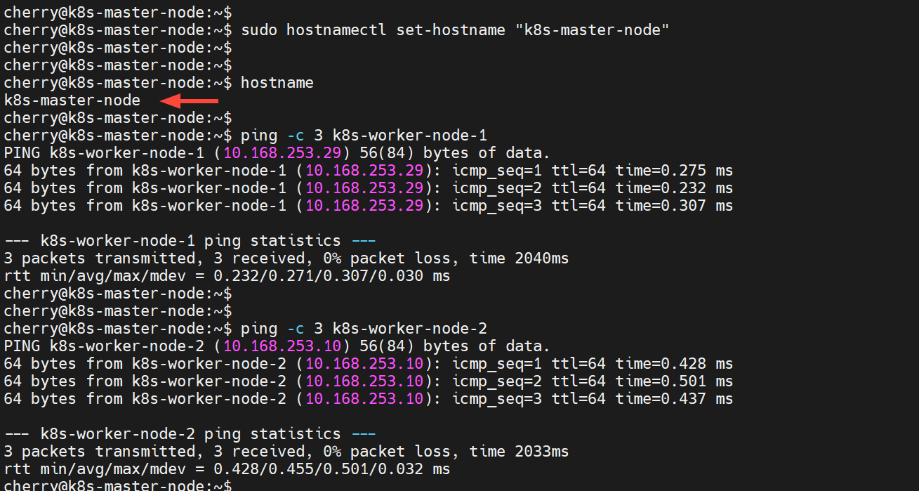 configure-hostnames-for-kubernetes-nodes