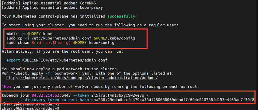 ikubernetes-control-plane-created-successfully