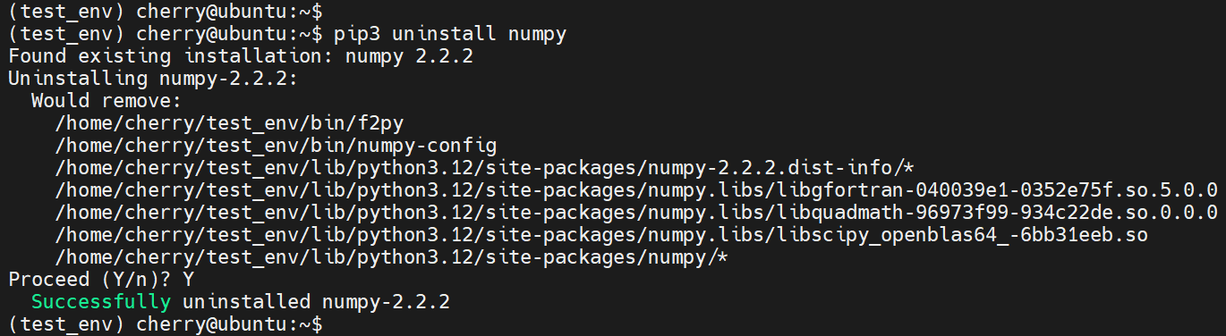 uninstall-a-package-with-pip