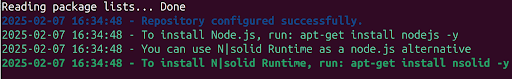 nodesource 安装