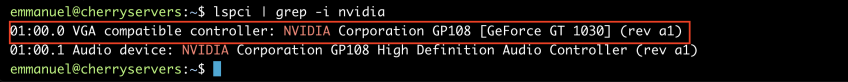 Verify GPU model