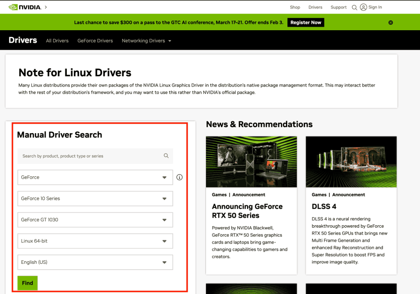 Download the driver