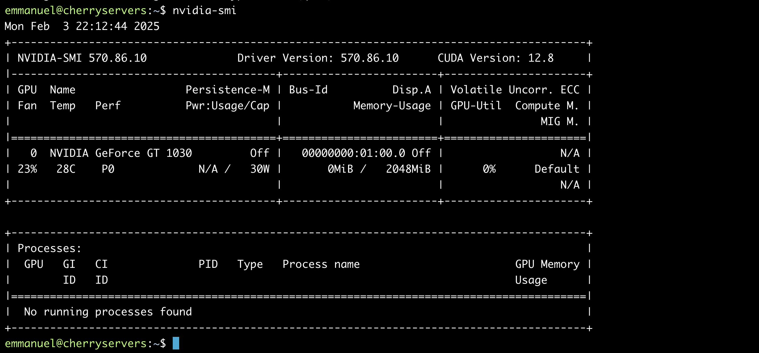 Verify the installation