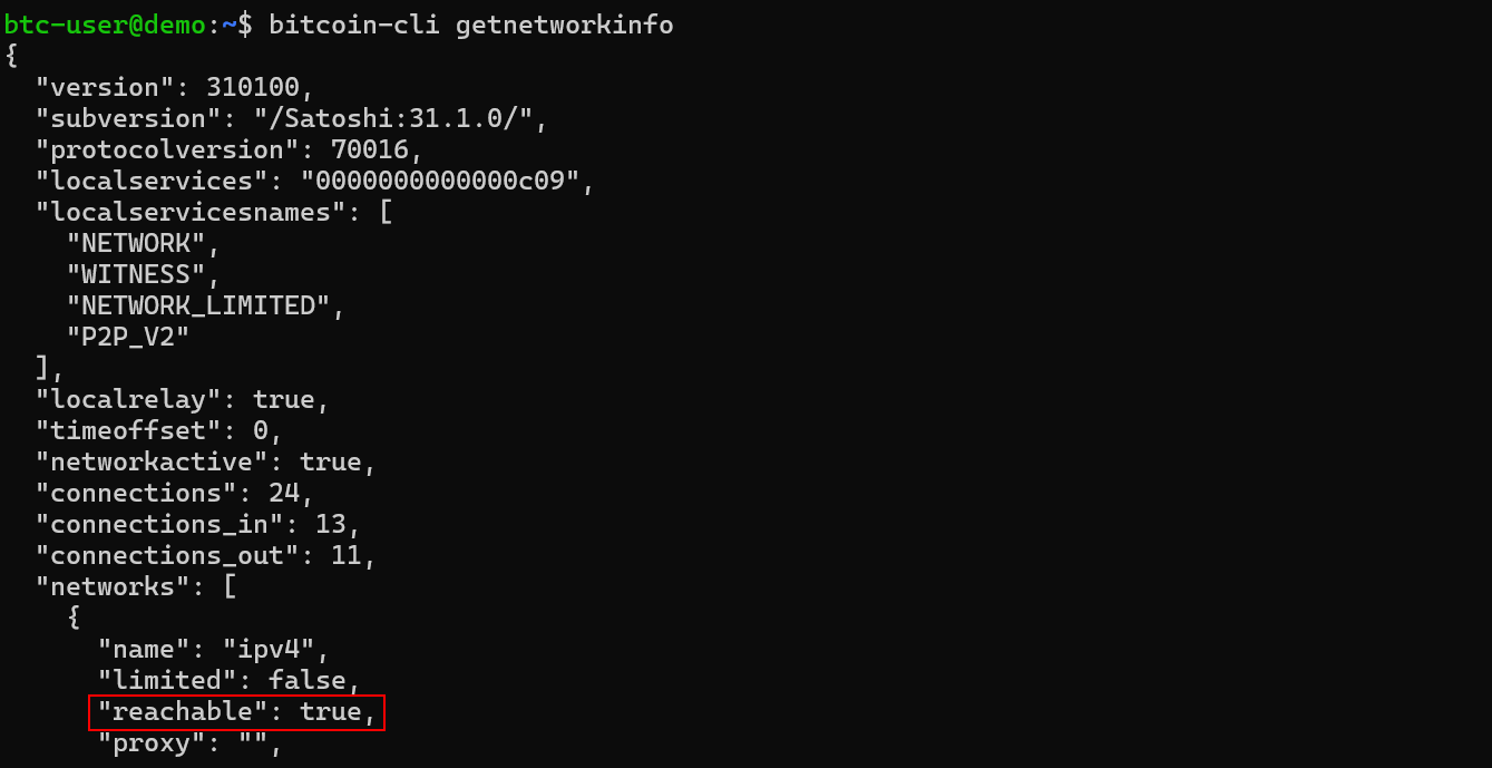 Get Network info