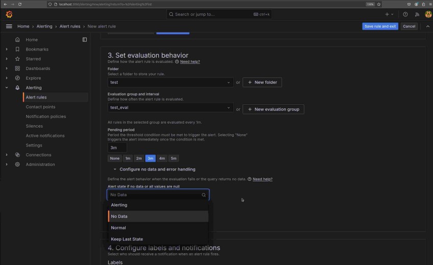 Set evaluation value form