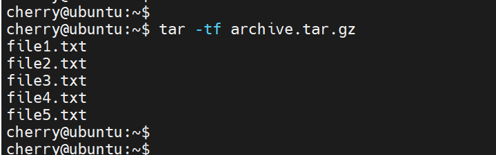 list-files-from-an-archive