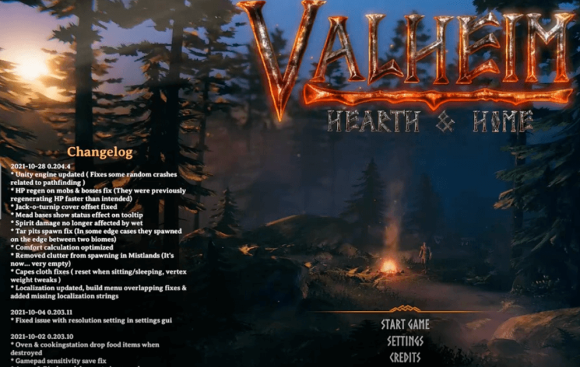 valheim start game screen