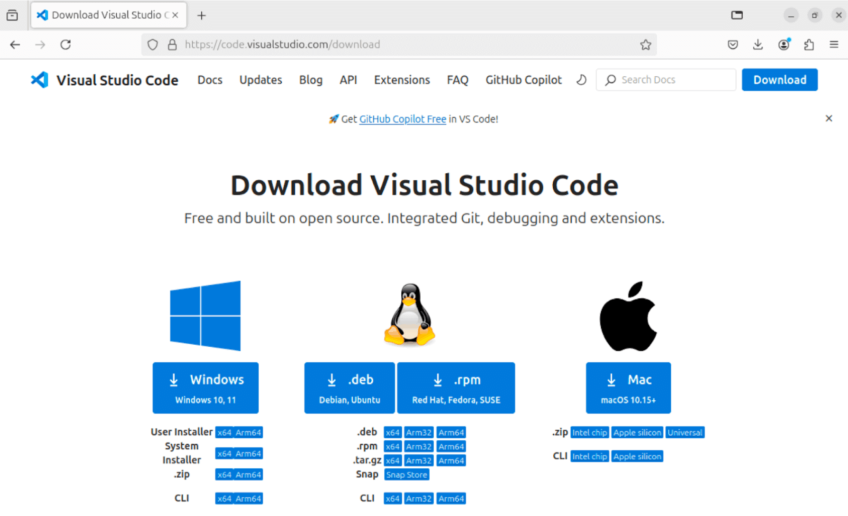 Download Visual Studio Code