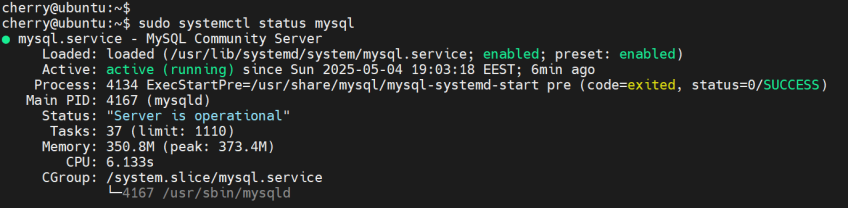 check-mysql-server-status