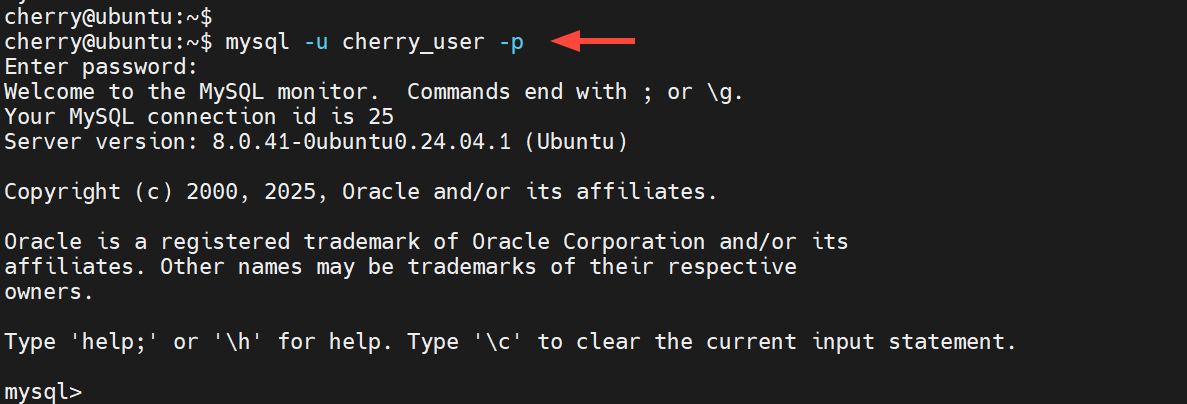 login-as-mysql-regular-user