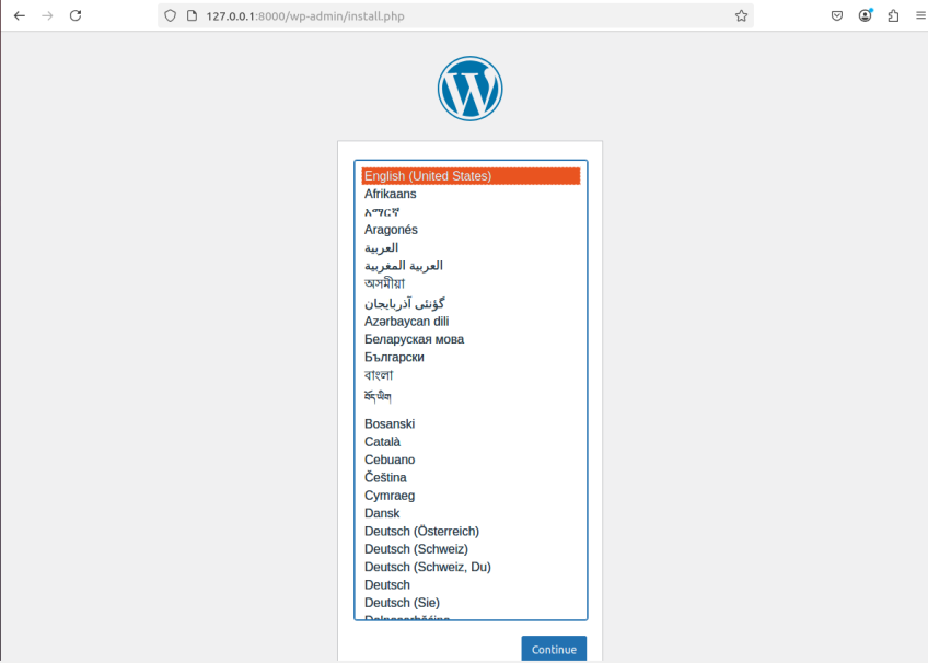 how to install WordPress with Docker Compose