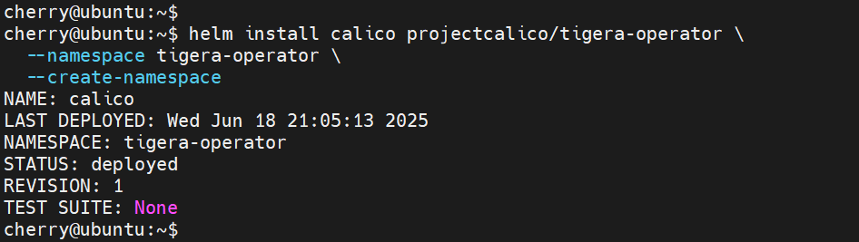 deploy-calico-on-kubernetes-using-helm-chart