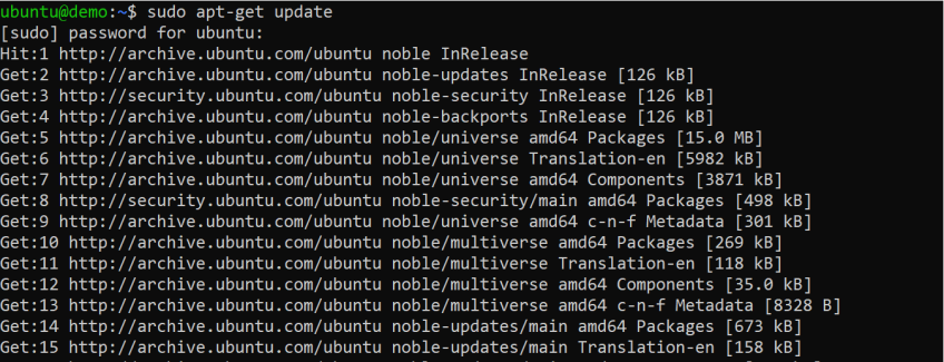 Update system packages