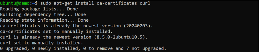 Install dependencies