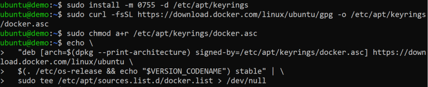Add Docker repository