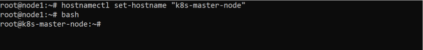 Assign hostnames to the nodes