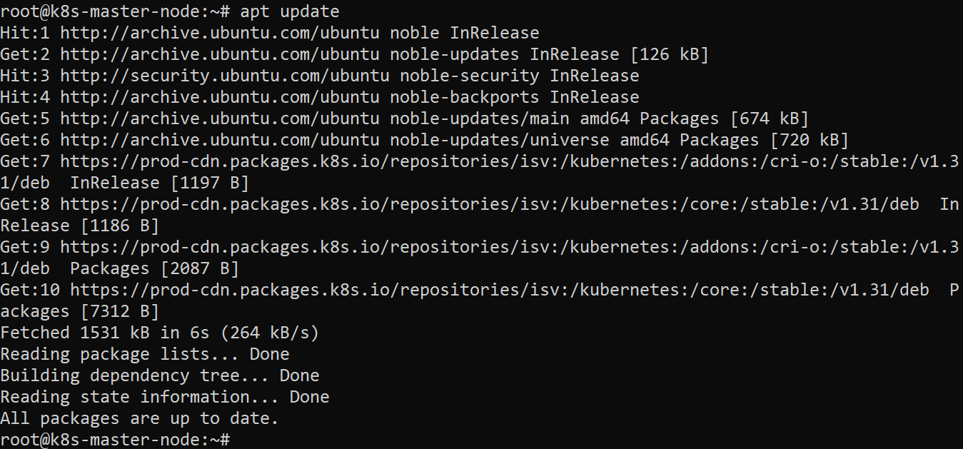 Update package list to include added repository