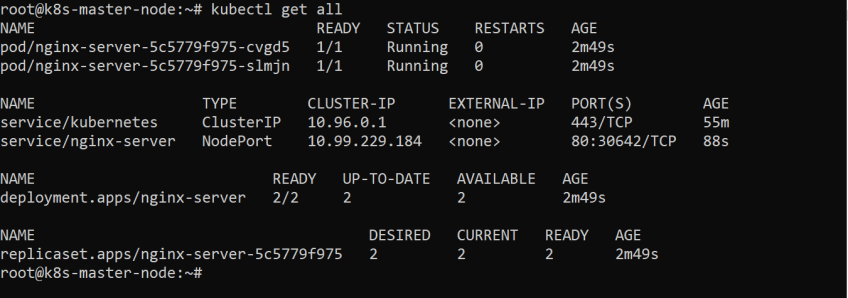 Get created resources