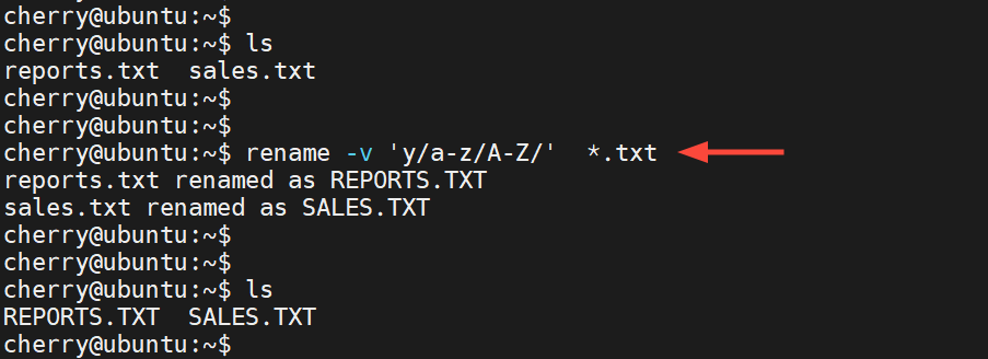 mv-command-convert-lowercase-to-uppercase-characters