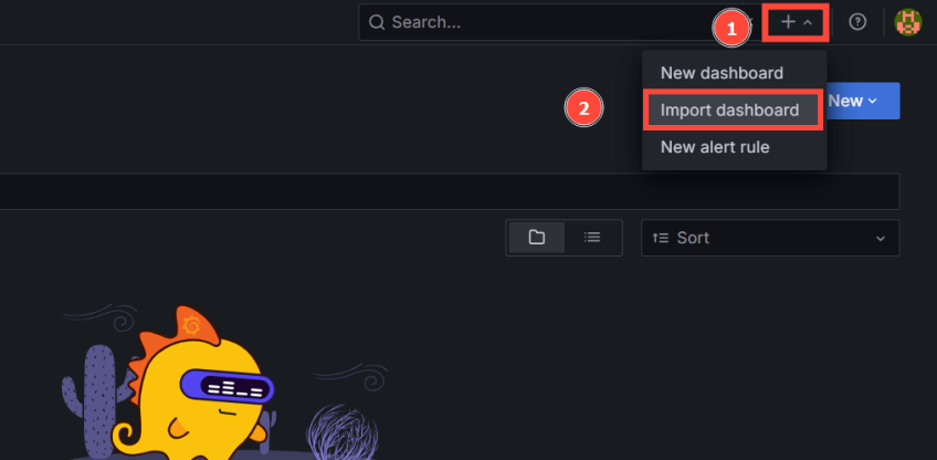 import-grafana-dashboards-option