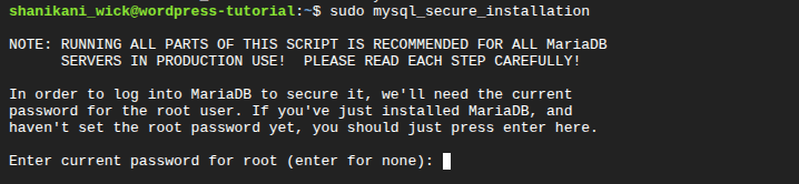 install mysql