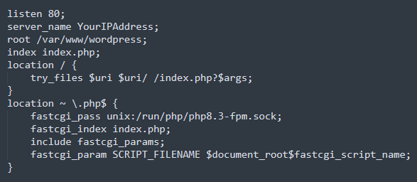 domain configuration