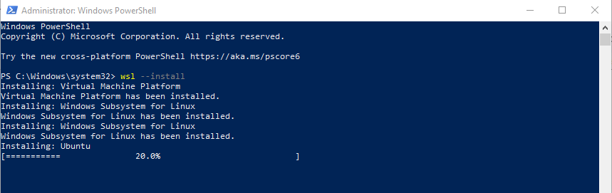 install-wsl-using-windows-powershell