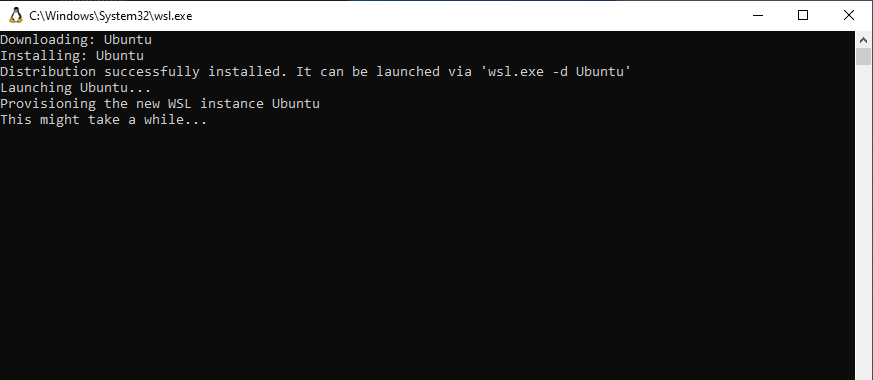 launching-new-instance-of-wsl-ubuntu